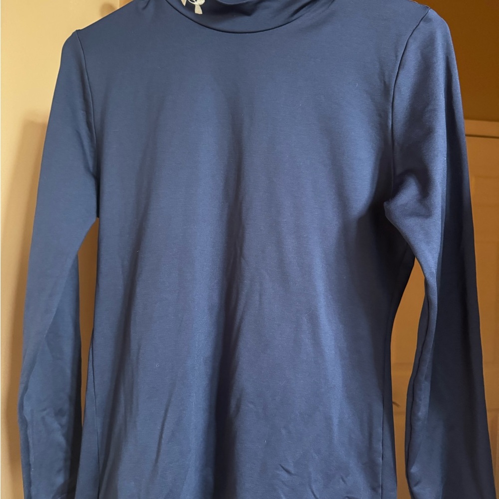 Under Armour Blue Long Sleeve Coldgear Top